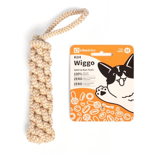 Dog Chew Toys for Aggressive Chewers, Rope Toys for Large Dogs with Dental Benefits, Durable Training Chew Rope, M Size - size: Medium