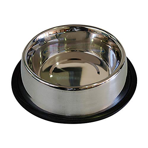 Croci Steel Non Skid Bowl, 29 cm - size: 29 cm