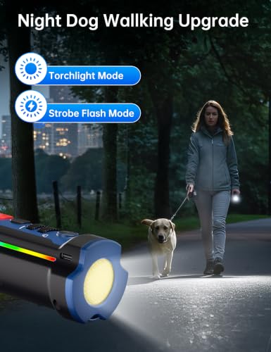 Enhanced Ultrasonic Dog Bark Deterrent Devices, Professional 50ft Range Anti Barking Devices for Dogs, Long Battery Life & Safe Humane Design, Effectively Stops Noise & Bad Behavior