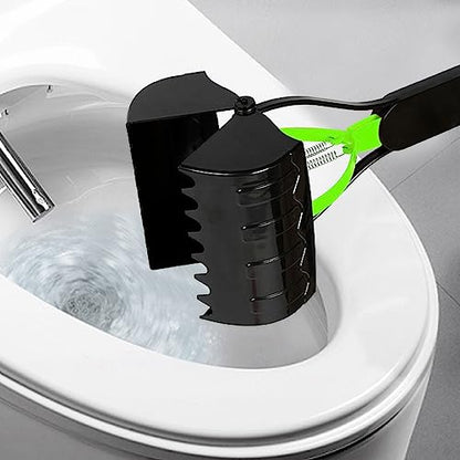 Pet Pooper Scooper Multipurpose Long Handle High Strength Folding Portable Dog Poop Scooper for Outdoor (Green)
