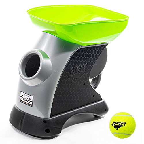 Franklin Pet Supply Ready Set Fetch Automatic Tennis Ball Launcher Dog Toy - Authentic Tennis Ball Thrower - Launchesup to 40' - Interactive Pet Toy - color: Green/Black