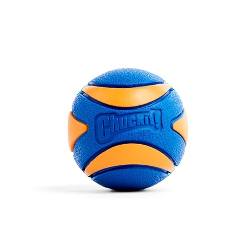 Chuckit! Dog Ultra Squeaker Dog Ball, Small (2 Inch), Pack of 1, For Small Breeds - size: Small (1 Pack), style: Squeaker
