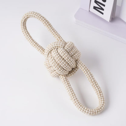 Upgraded 5 Pack Pet Rope Toys for Small Dogs & Puppies, Durable Cotton Chew Toys with Knot Ball, Interactive Rope Toys for Teething, Tug of War, Training & Dental Care