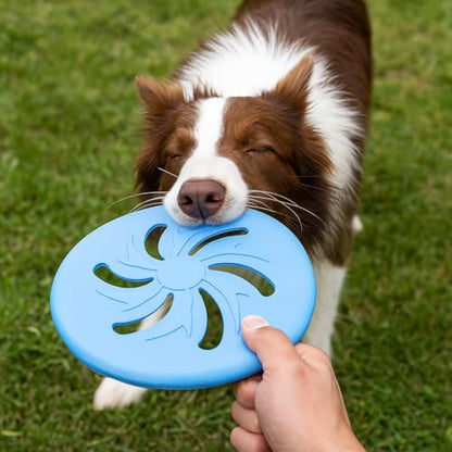 Dog Flying Disc Large EVA Material Pet Toy Outdoor Fetch Training Disc Durable Bite Resistant Safe on Teeth Lightweight Floating Interactive Disc (Orange) - color: Orange