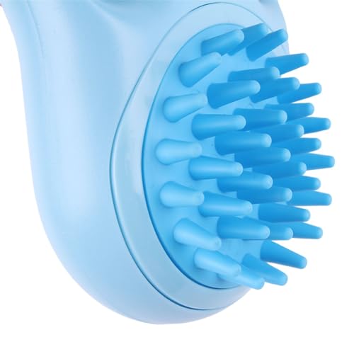 Pet & Grooming Supplies Kitten/Dog Massage Brush Shampoo Dispenser/Washing Grooming Supplies Pet Brush for Bathing Dogs - color: Blue