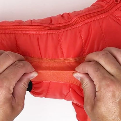 Pet Life ® Aura-Vent Lightweight 4-Season Stretch and Quick-Dry Performance Full Body Dog Coat Pet Jacket - color: Red, size: X-Small