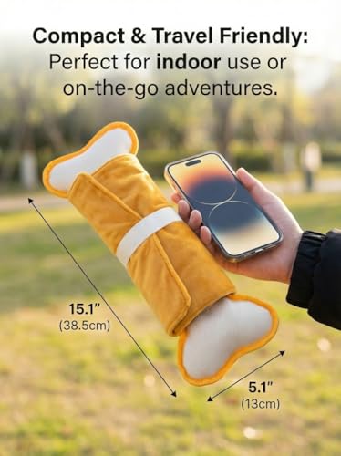 Interactive Dog Snuffle Mat with Squeaker & Crinkle Paper - Fruit Theme Slow Feeder Puzzle Pet Toy for Small Medium Dogs - Nosework Training, Stress Relief & Foraging Instinct (15" x 5")