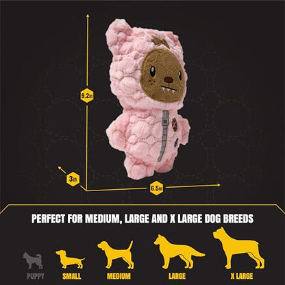 Bite Force - Dog Toy Durable & Strong Plush Monster, Kevlar-Reinforced for Aggressive Chewers - color: Stitches