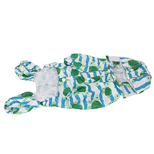 Breathable Dog Raincoat with Reflective Trim and Hood Lightweight Quick Clip Design for Small to Extra Large Breeds
