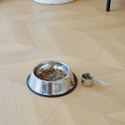 KEAWELL Premium Dog and Cat Food Measuring Cup 18/10 Stainless Steel (1, 1/4 Cup) - size: 1/4 Cup