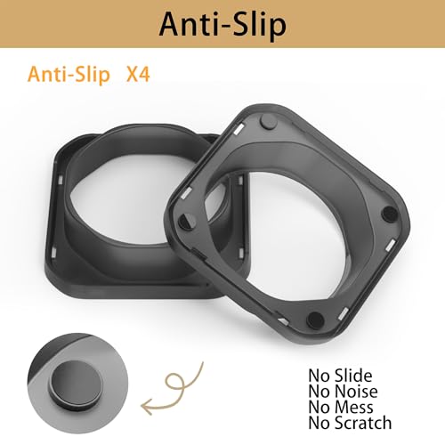 Stainless Steel Dog Bowls, Spill Proof Basic Dogs Bowls for Small Dogs Cats, 2 Cup Dog Food and Water Bowl, Non-Slip Puppy Feeder, Cat Bowl for Feeding Water - Starry Gray - size: Single