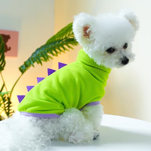 Dog Bathrobe Towel Small Dog Cute Dinosaur Drying Coat Super Soft Pet Bath Robe for Drying Dogs Fast Absorbent Dog Cat Bath Towel Adjustable Microfiber Bathrobe for Puppy Chihuahua Yorkie Pomeranian - size: Large