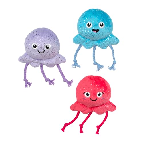 Fringe Studio Too TENTA-Cool Small Plush Dog Toy 3PCS Set, PetShop Collection (662127) - color: Multicolor