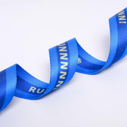 Hands Free Dog Leash, Heavy Duty with Waist Belt & Storage Pouch, Strong Pull Control, Two Handles Bungee for Running & Walking, Big & Medium Dogs, Blue - color: Royal Blue