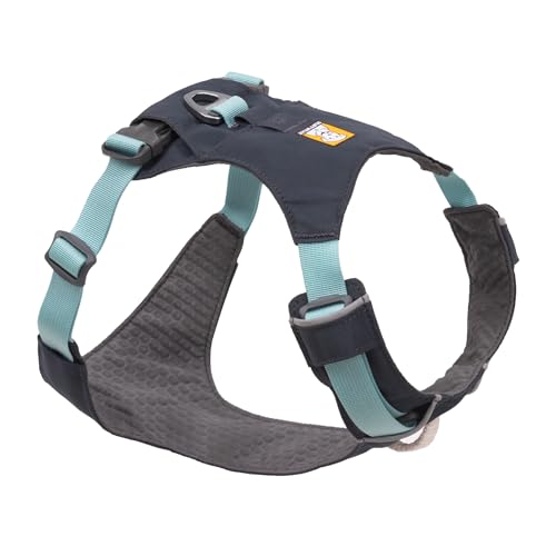 Ruffwear, Hi & Light, Everyday Lightweight Dog Harness, Trail Running, Walking, Hiking, All-Day Wear, Basalt Gray, Large/X-Large - color: Basalt Gray, size: Large/X-Large
