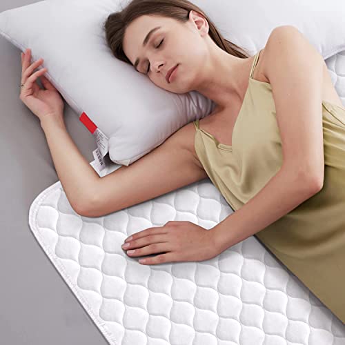 Incontinence Bed Pads Washable Waterproof 34x36 Inches Pack of 4 - Washable Pee Pads for Beds for Incontinence Adults, Kids & Pets - Waterproof Pad, Reusable Bed & Underpads - size: 34x36 Inches - PK 4