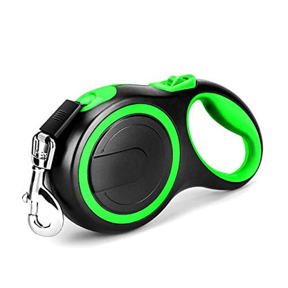 Segarty 2Packs Retractable Dog Leash, 26 Ft, Up to 110 Lbs, 1 Button Break & Lock, 360 Tangle-Free, Heavy Duty Long Dog Lead for Training Walking