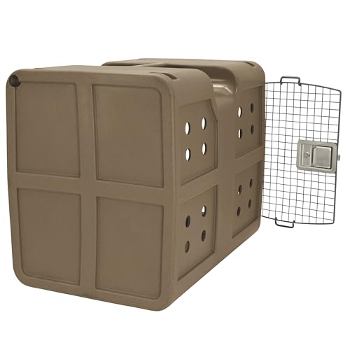 dakota283 Medium Kennel -Frame Door- Coyote - color: Coyote, size: Medium