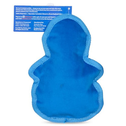 Dodo Bird Crinkle Flattie - Durable, Stuffing-Free Dog Toy, Flat & Crinkle Dog Toys - color: Rain-Ready Dodo Bird Crinkle Flattie, size: 1 Count