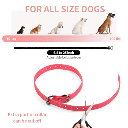 Stone-Tech Dog Collar for Garmin Compatible 3/4" Strap for Garmin PT10 TB10 Delta Sport Delta for Petsafe,PATPET,Sportdog,Dogtra etc straning Collar, Buckle, Adjustable, watherproof