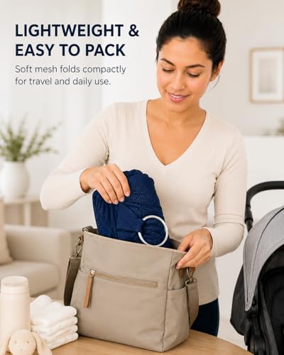 Breathable Mesh Ring Sling Baby Carrier for Infant and Toddler, Lightweight Quick Dry Baby Wrap Carrier for Warm Weather, Travel, Outdoor Walks and Daily Use, Blue - color: Blue