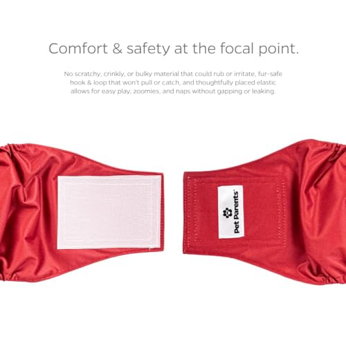 Pet Parents® Washable Belly Bands for Male Dogs (3pack) + Extendrs® of Durable Dog Diapers Male, Premium Male Dog Diapers & Dog Wraps (X-Small, Kingsmen) - color: Kingsmen, size: X-Small (11-13")