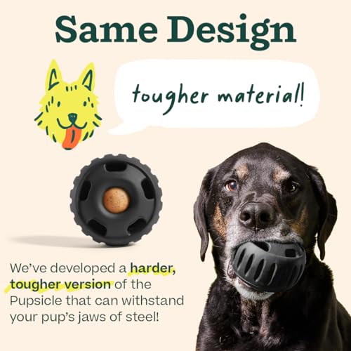 WOOF Power Chewer Pupsicle - Durable, Long-Lasting Dog Chew Toys for Aggressive Chewers - Keep Your Pup Busy - Easy to Clean - Toys for XL Dogs 75 lbs and Up - size: X-Large
