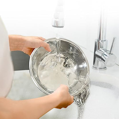 Dogs Bowl Stainless Steel Bowl Pet Bowl Anti Slip Dog Bowl Feeding Bowl Dog Water Bowl Pet Feeding Bowl Portable - color: Green, size: 18cm