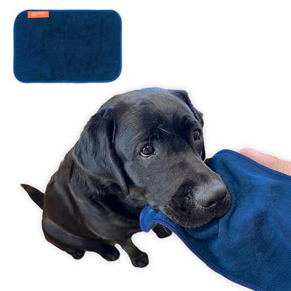 Face & Drool Towel – Microfiber Dog Slobber & Mouth Towel for Wiping Drool, Mess & Wet Snouts | Hand Size 7.8 x 12.5 in - size: 7.8in x 12.5in