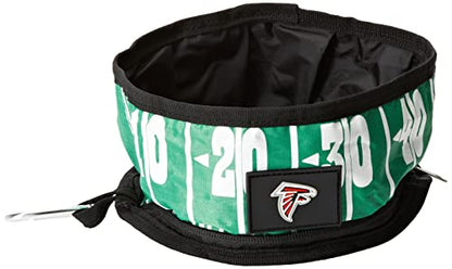 Pets First NFL Collapsible Pet Bowl - color: Atlanta Falcons, style: 1 Pack