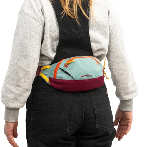 Ruffwear, Home Trail Hip Pack, Dog Walking Fanny Pack Crossbody with Adjustable Belt, Treat Pouch, Poop Bag Holder, Phone Pocket, Hands-Free for Training, Hiking, Running, Travel, River Rock Green - color: River Rock Green
