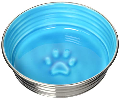 Loving Pets Le BOL Dog Bowl, Medium, Seine Blue,7936 - color: Seine Blue, size: Medium