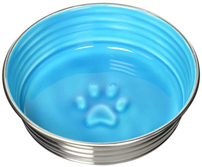 Loving Pets Le BOL Dog Bowl, Medium, Seine Blue,7936 - color: Seine Blue, size: Medium