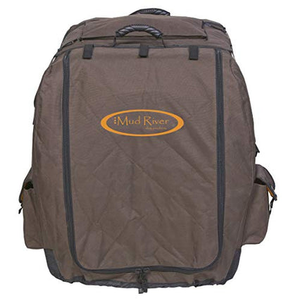 Mud River Dixie Kennel Cover, Brown, Medium - style: Medium (32″ x 23″ x 25″)