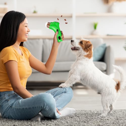 FRCOLOR 3 Pack Dog Snack Launcher Interactive Treat Launcher for Dogs and Cats Spring Loaded Pet Treat with Comfortable Grip Easy Load Feeding Toy for Training and Play 7.48 X 4.33 X 5.31 in