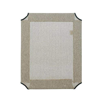 Veehoo Dog Bed Cover for CWC1803-M - color: Beige Coffee, size: 32.0"L x 25.0"W x 0.2"Th