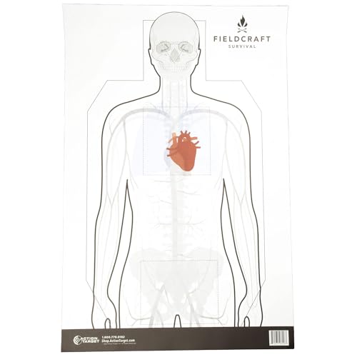 Fieldcraft Survival Double Sided Training Target 100 Pack
