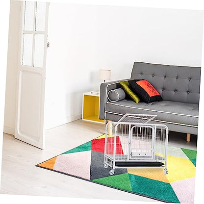 Mipcase 2pcs Dog Potty Training Aid Take The Urine Tray Drain Pan Pet Cage Bedpan Rabbit Potty Pet Cage Supplies