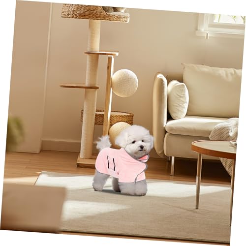 VICASKY Super Absorbent Quick Drying Dog Bathrobe Towel Fast Dry PET Towel for Dogs Cats Comfortable Microfiber Robe for Bathing and Swimming