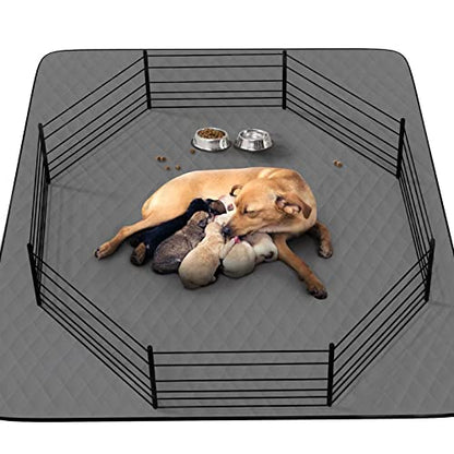 Washable Reusable Dog Pee Pads, 72"x72" Absorbent & Waterproof Puppy Training Pad for Crate, Playpen & Carpet, Large Potty Pads for Dogs, Cats & Small Pets - size: 1Pc 72x72 Inch