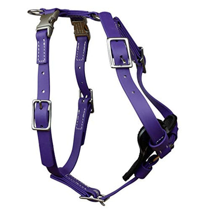 Redline K-9 All Weather Biothane Dog Harness (Large, Purple) - color: Purple, size: Large