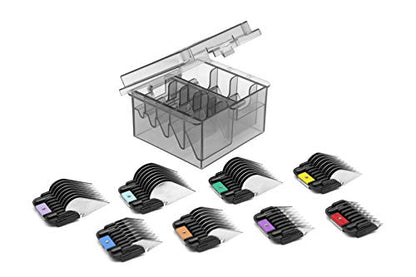 Professional Animal Stainless Steel Comb Set for A5-style Detachable Blade Clippers, Snap-On Size #10/15/30 for Pets, Dogs, Cats, and Horses (Not Compatible with 5-in-1 Blades)