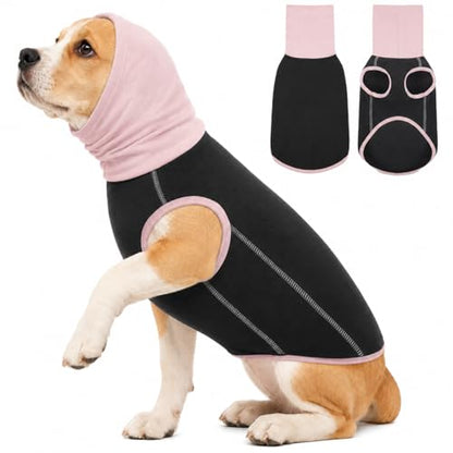 Dog Sweater,Dog Fleece Jacket Vest,Stretchy Pullover Soft Dog Sweatshirt, Lightweight Turtleneck Dog T-Shirts,Pullover Dog Pajamas,Stylish Pet Outfits,Warm Dog Winter Coat for Small Medium Large Dogs - color: Grey, size: XXX-Large