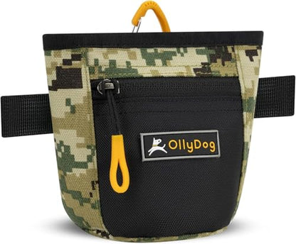 OllyDog Dog Treat Bag with Belt Clip, Champagne, One Size - color: XChampagne