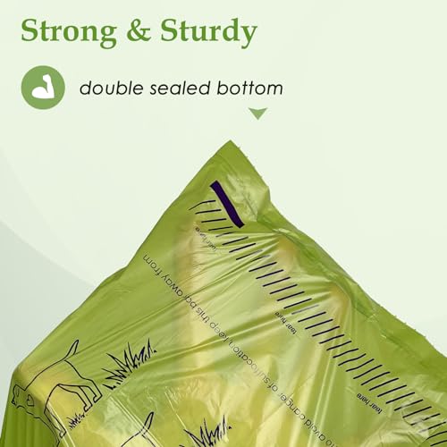 240 Count Lavender Scented 13” x 9” Dog Poop Bags Rolls, Leakproof Strong & Sturdy Waste Bags for Doggie Cat Pet - style: 240 Lavender
