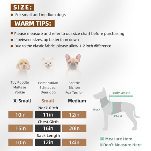 MIHACHI Dog Shirts Cotton Striped T-Shirt, Summer Pet Clothes for Small Dogs, 2-Pack Soft Puppy Apparel Cat Tee, Sleeveless Lightweight, Quick Dry, Breathable,Stretchy, Blue M - color: Green, size: Medium