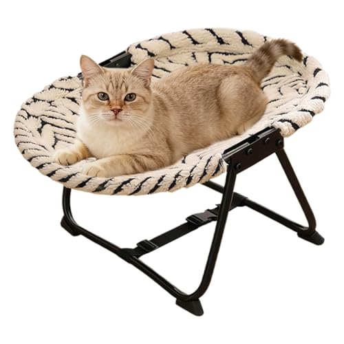 Outside Dog Bed - Portable Detachable Non Slip Cot Hammock | 22.44 x 16.14 x 10.23Inch Dog Bed Outdoor - for Pets Cats Kitten Puppy Sleep Rest Camping Travel - color: B