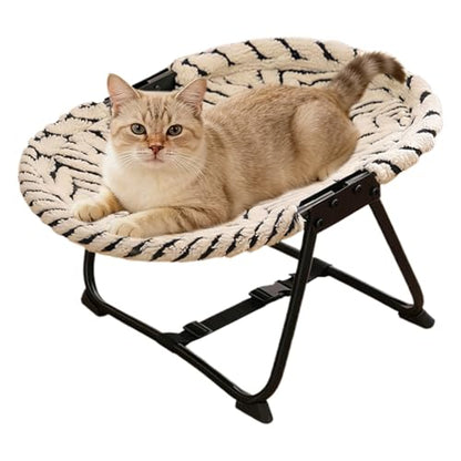Outside Dog Bed - Portable Detachable Non Slip Cot Hammock | 22.44 x 16.14 x 10.23Inch Dog Bed Outdoor - for Pets Cats Kitten Puppy Sleep Rest Camping Travel - color: B