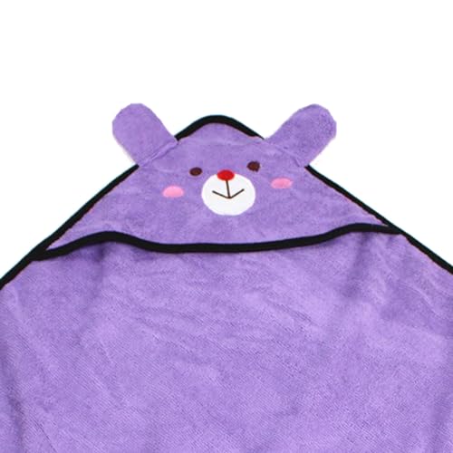 Dog Drying Coat Dog Shower Coat Super Absorbent Pet Bathrobe Towel Soft Dog Tpwel for Drying Dogs, Fast Drying Dog (L)