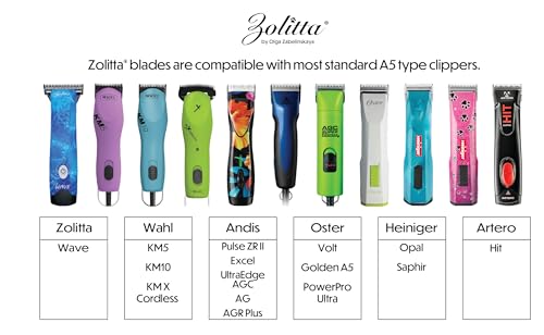 7FW Elite Premium Professional Wide Clipper Blade, A5 Type High-Carbon Steel Attachment for Fast Dog and Cat Grooming